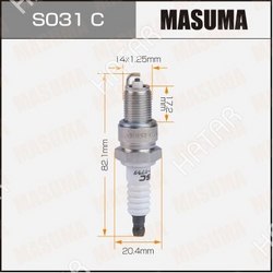 MASUMA Свеча зажигания masuma bpr5ey-11 3028
