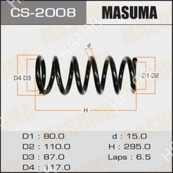 MASUMA Пружина подвески masuma rear liberty/ pm12