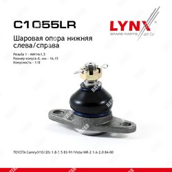 LYNXAUTO Опора шаровая перед правлев