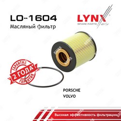 LYNXAUTO Фильтр масляный вставка