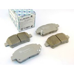 TRUSTAUTO Дисковые тормозные колодки ta;