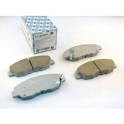 TRUSTAUTO Дисковые тормозные колодки ta;