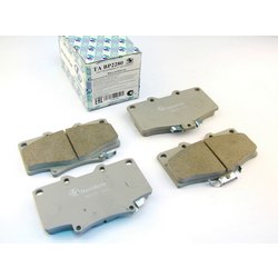 TRUSTAUTO Дисковые тормозные колодки ta;