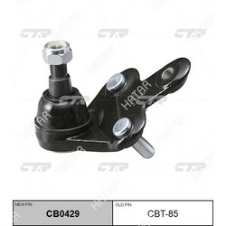 CTR Опора шаровая правая toyota highlander/kluger, sienna, venza, lexus rx270/350/450h старый арт. cbt-85