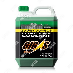 GIGAS Антифриз long life coolant -40 green, зеленый, 2л