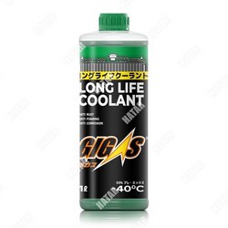 GIGAS Антифриз long life coolant -40 green, зеленый, 1л
