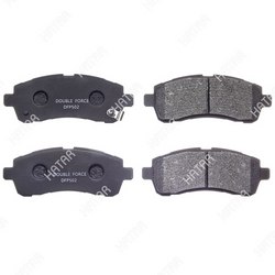 DOUBLE FORCE Колодки тормозные дисковые