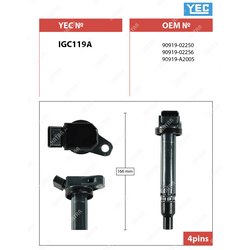 YEC Катушка зажигания