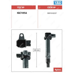YEC Катушка зажигания
