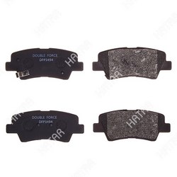 DOUBLE FORCE Колодки тормозные дисковые