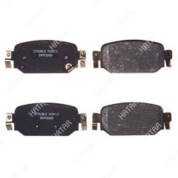 DOUBLE FORCE Колодки тормозные дисковые