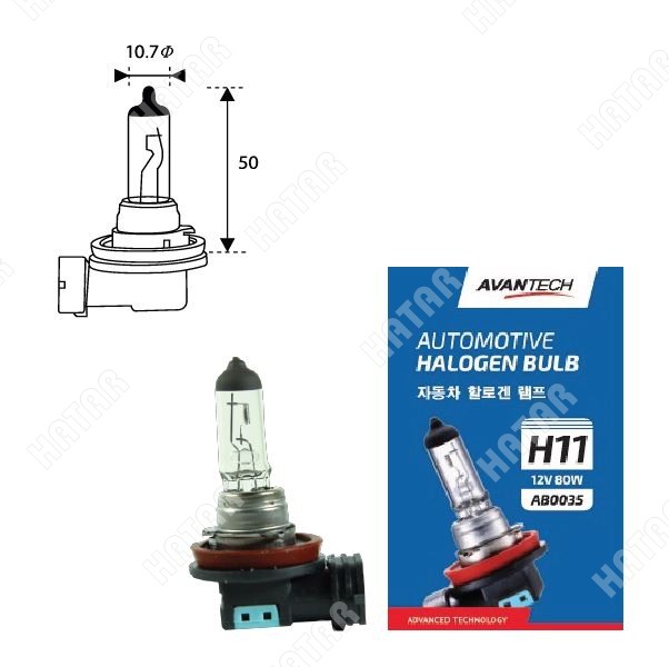 AVANTECH Лампа головного света AB0035