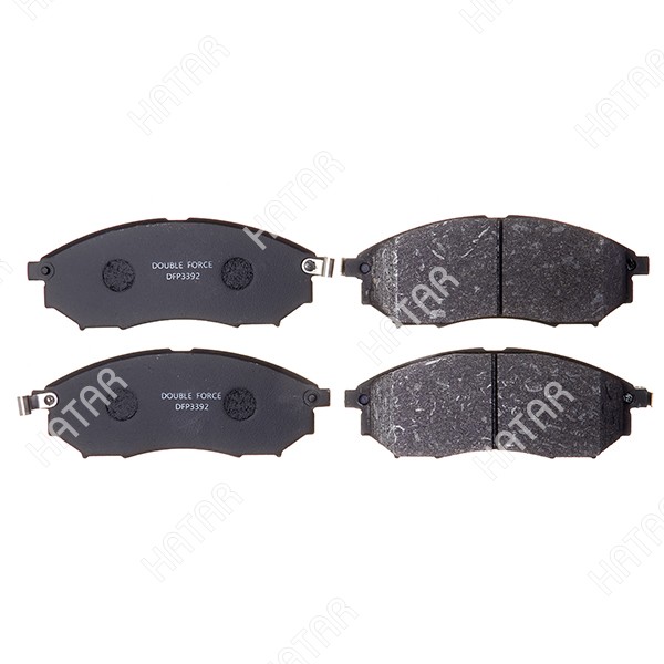 DOUBLE FORCE Колодки тормозные дисковые DFP3392