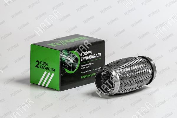 TIXONA Гофра 45/120 aisi 304 with inner braid 45120