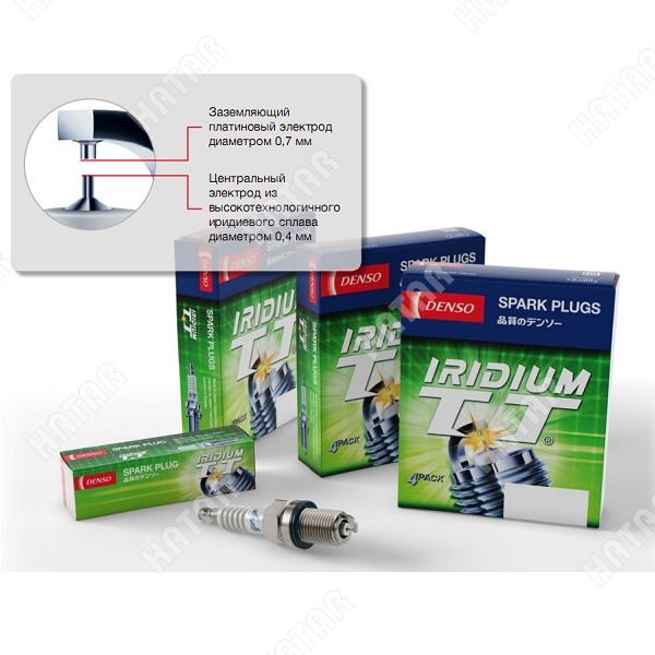 DENSO Свеча зажигания IXEH20ETT