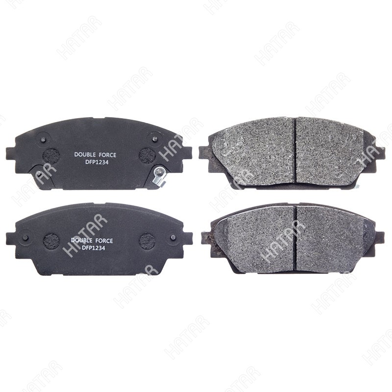 DOUBLE FORCE Колодки тормозные дисковые DFP1234